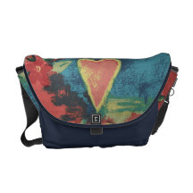 Messenger bag för nödlägehjärtaRickshaw