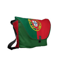 Messenger bag för Portugal flaggaRickshaw