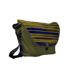 Messenger bag för Rickshaw för färgtryckvågserie