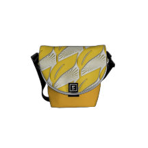 Messenger bag för Rickshawkortkort nolla