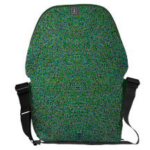 Messenger bag för Sten-Tvätta-Grönt" MandalaRicksh