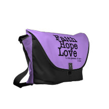 Messenger bag för trohoppkärlek