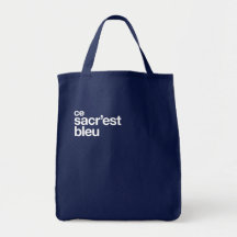 Mest sacr'est bleu för Ce Tygkasse