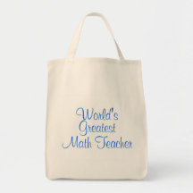 Mest underbar Mathlärare för världar Tote Bag
