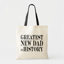 Mest underbar ny pappa för bäst ny pappor i histor tote bag