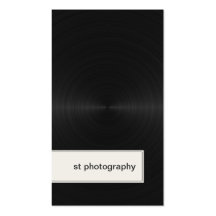 Metallisk struktur för fotografivisitkortsvart
