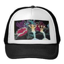 Metalliska sjöjungfruar baseball hat