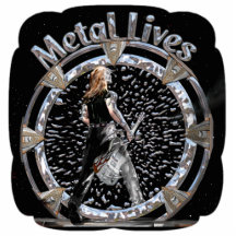 Metallliv! Skulptur Photo Cut Out