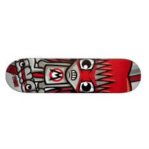 Metallmaskot Anpassad Skate Board