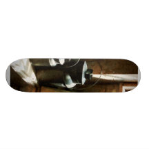 Metalltillbringare vid fönstret skate deck