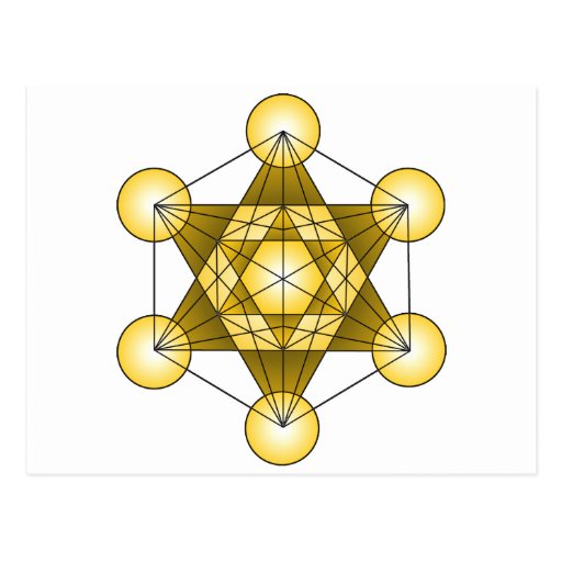 Metatrons kub vykort