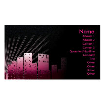 MetroPink visitkort