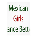 Mexicansk bättre flickadans brevpapper