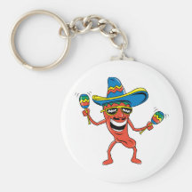 Mexicansk Chilipeppar Nyckel Ringar