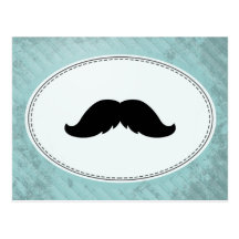 Mexicansk mustasch vykort