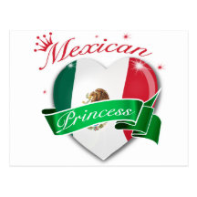 Mexicansk princess vykort