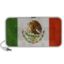 Mexicanska flaggadesigner notebook högtalare