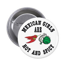 Mexicanska flickor är hoade & kryddiga pins
