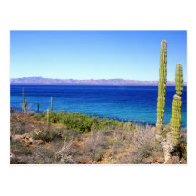 Mexico Baja California Sur, Mulege, Bahia 2 Vykort