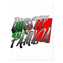 Mexico Dubstep Familia camisetaMX DUBSTEP Vykort