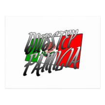 Mexico Dubstep Familia camisetaMX DUBSTEP Vykort