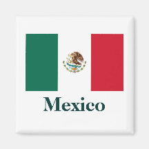 Mexico flaggamagnet kylskåpsnagnet