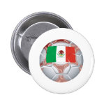 Mexico fotboll knapp med nål