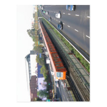 Mexico - stadsMetro, en Linea 2 Mexico - stadsmetr Vykort