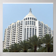 Miami arkitektur C #2 Affischer