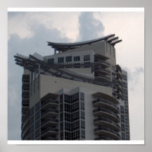 Miami arkitektur C #4 Affisch