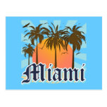 Miami Beach Florida FLA Vykort