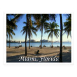 Miami Beach Florida, Sunset  Postcard