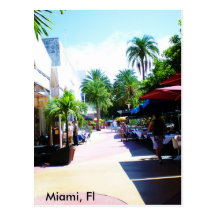 Miami Fl Vykort