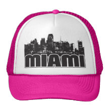 Miami horisont trucker kepsar