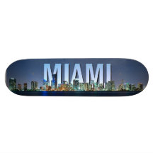 Miami horisontpanorama skateboard decks