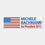 Michele Bachmann för presidenten 2012 Bildekal