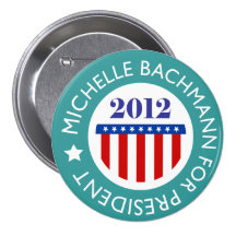 Michelle Bachman för president 2012 knäppas stift Knappar Med Nål