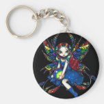 "Midnatt regnbåge" Keychain nyckelringar