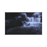 Midnatt vattenfall canvastryck