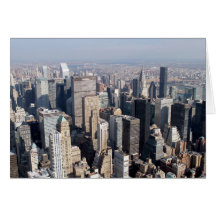 Midtown New York City, USA Hälsnings Kort