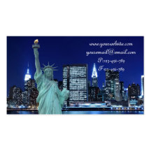 MidtownManhattan horisont, New York City Visitkort Mall