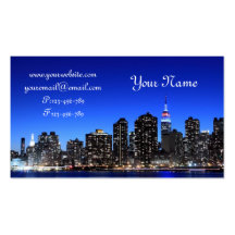 MidtownManhattan horisont, New York City Visit Kort