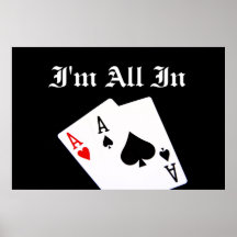 Mig all förmiddag i pokeraffisch