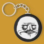 Mig ansikte Keychains för Gusta internetMeme ursin nyckelringar