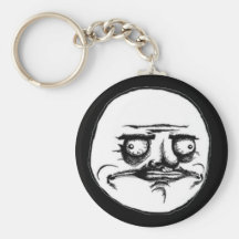 Mig ansikte Keychains för Gusta internetMeme ursin Nyckel Ringar