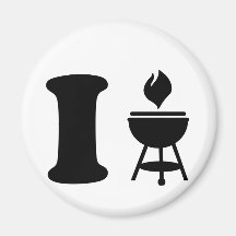 Mig BBQ - Grilla Magneter