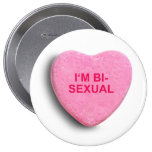 Mig BISEXUELL GODISHJÄRTA för förmiddag Pins