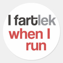 Mig FARTlek, när jag kör - roliga FARTlek Klistermärken