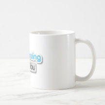 "Mig för förmiddag för @you" kaffe efter mugg