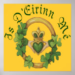 Mig förmiddag av Irland Affisch
